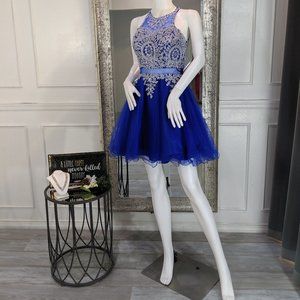 royal blue cocktail dress under $50